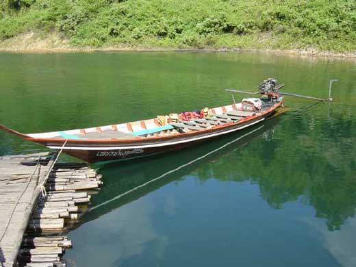 Long tail boat